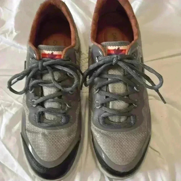 Women’s Cobb Hill Skylar M Lace Waterproof Sneakers– Grey 7.5 - Picture 2 of 9